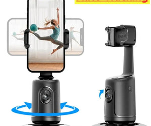 360 Auto Face Tracking Gimbal AI Smart Gimbal Face Tracking Auto Phone Holder For Smartphone Video Vlog Live Stabilizer Tripod